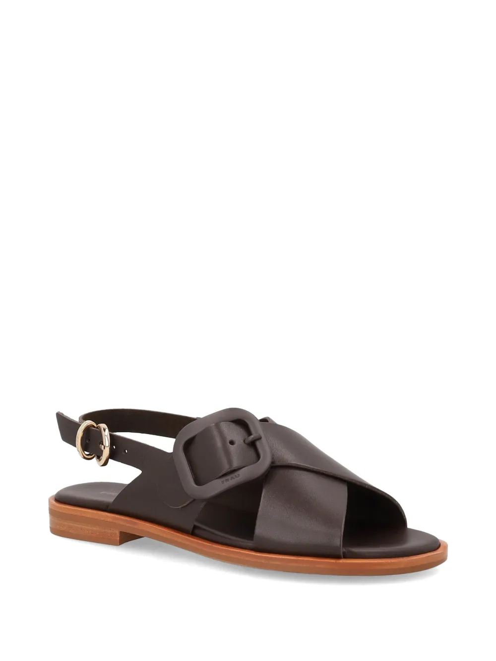 FRAU crossover-strap buckled sandals Bruin