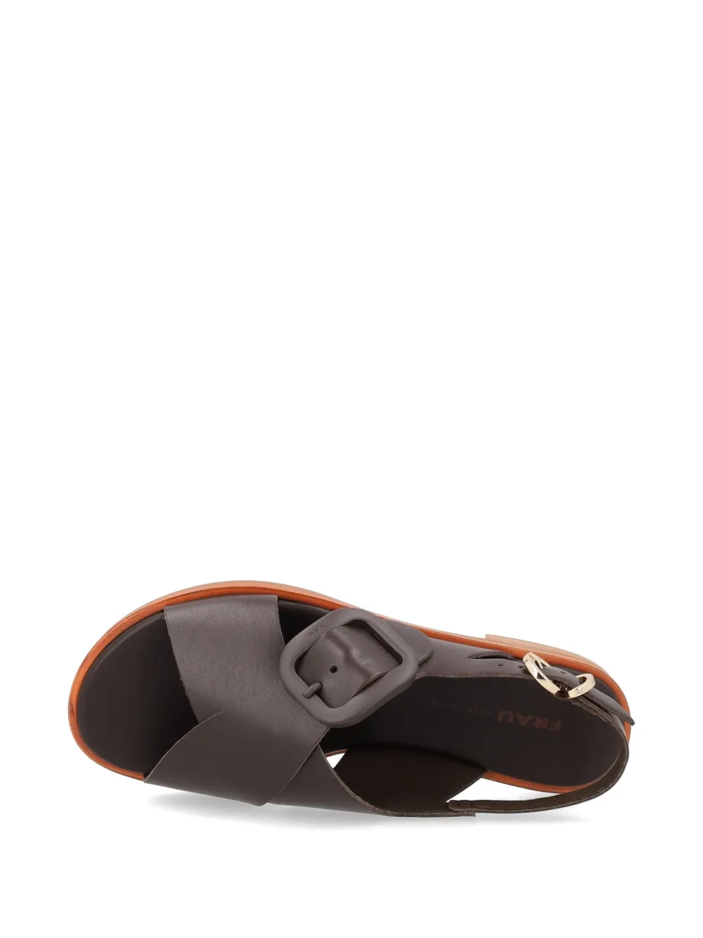 FRAU crossover-strap buckled sandals Bruin