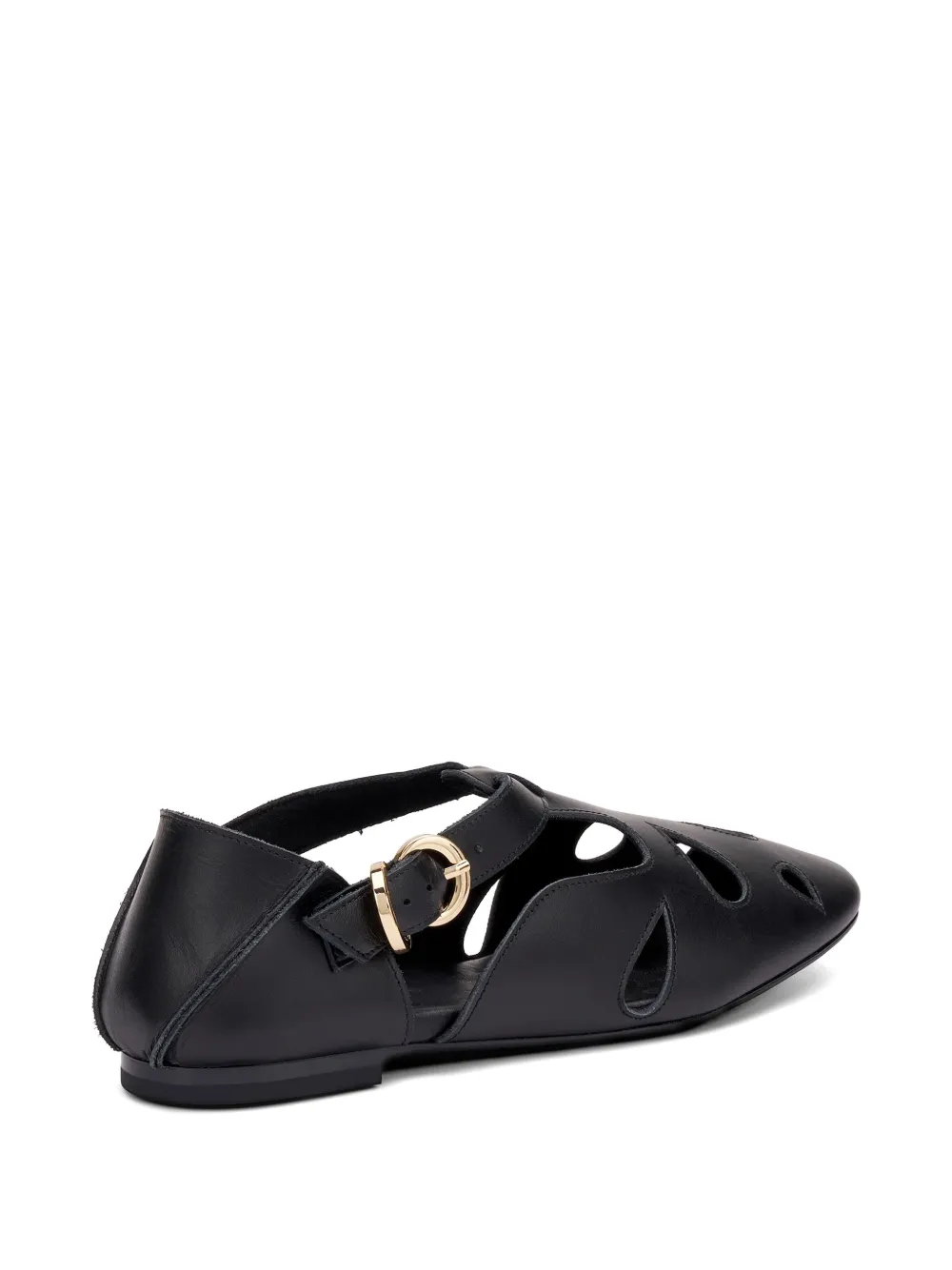 FRAU Sandalen met uitgesneden detail Zwart