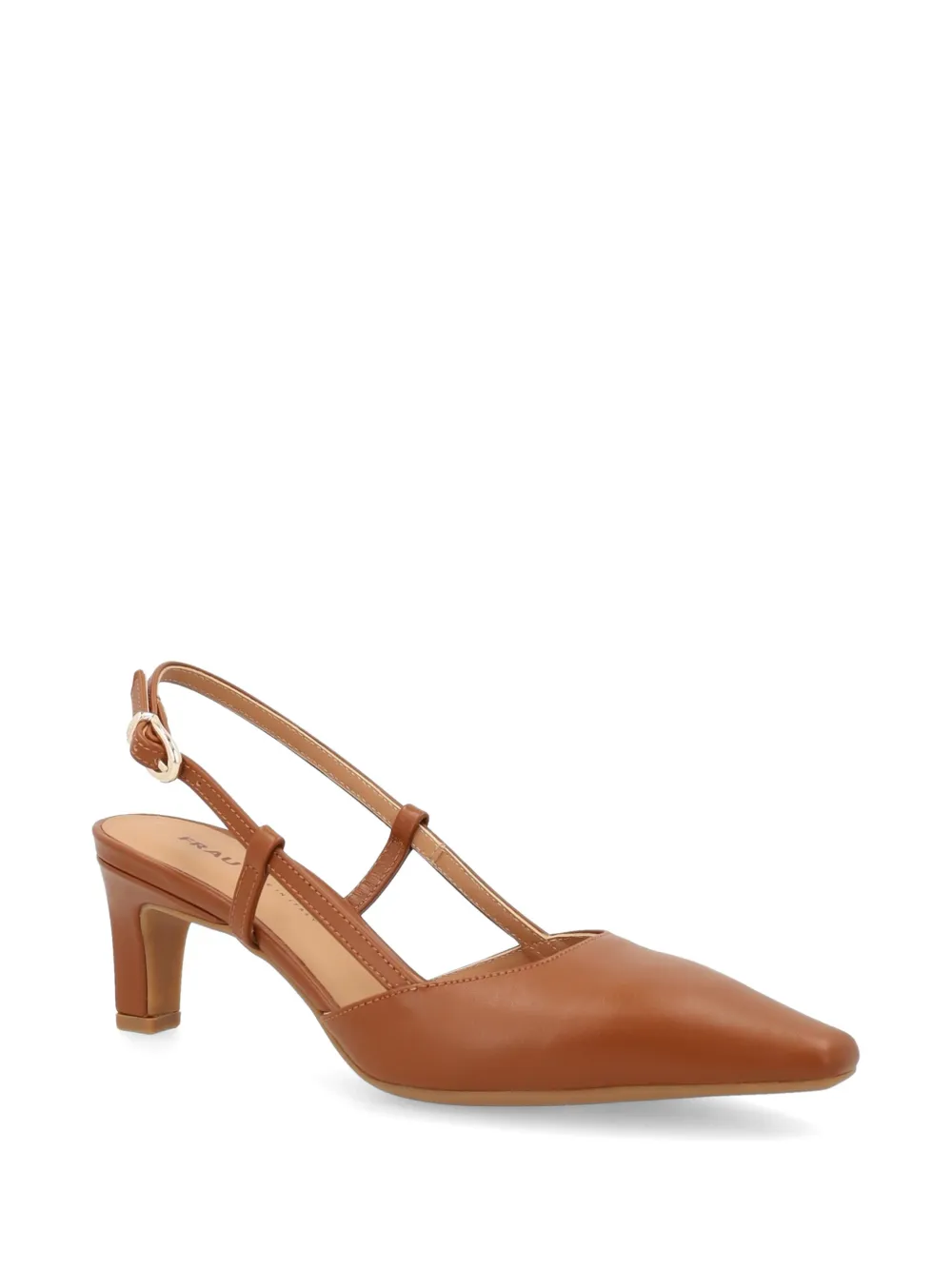 FRAU pointed leather slingbacks Bruin