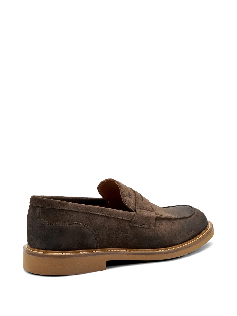 FRAU distressed suede loafers Bruin