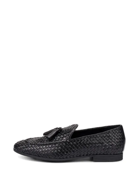 FRAU woven tassel loafers