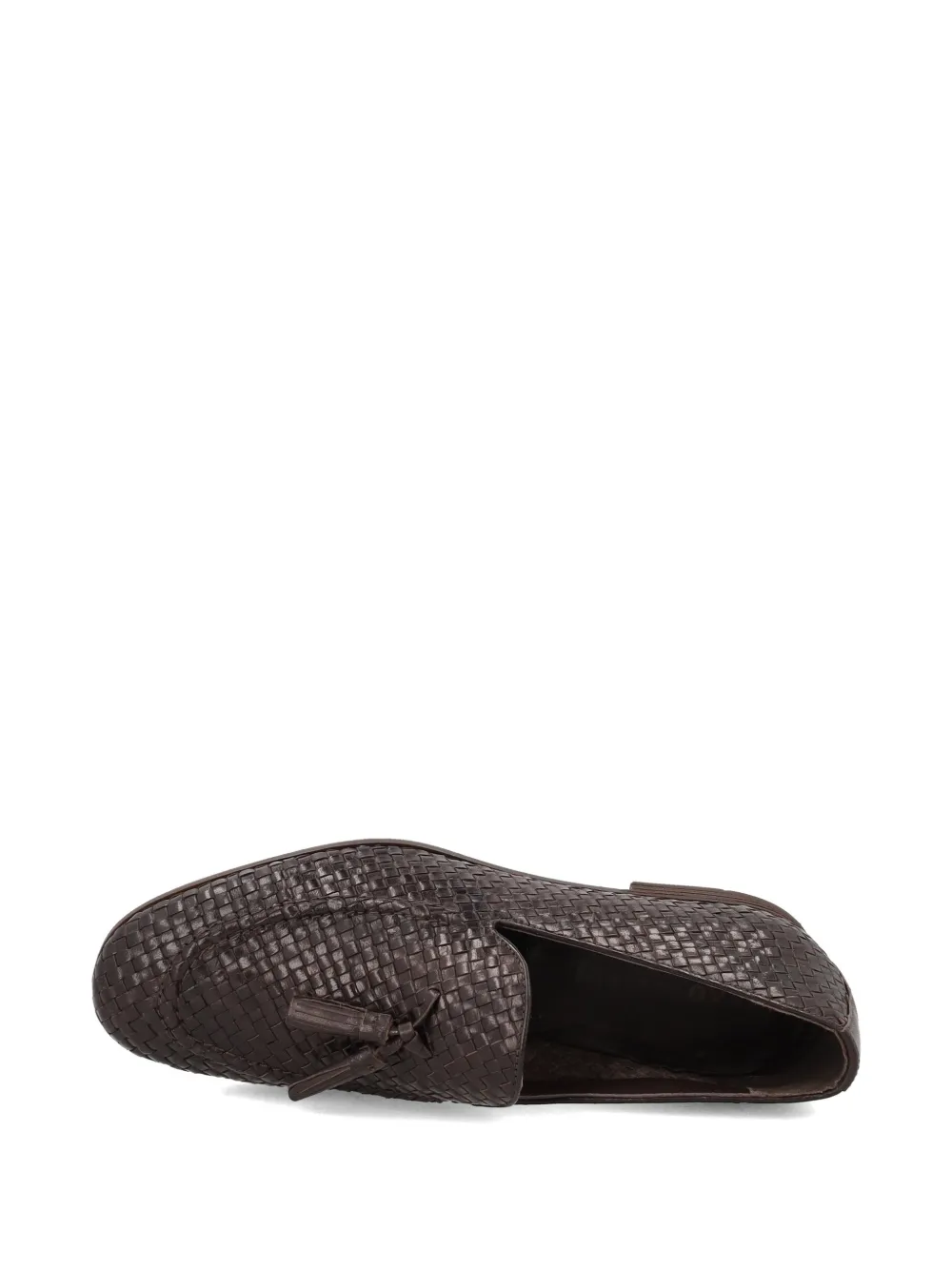 FRAU woven tassel loafers Bruin