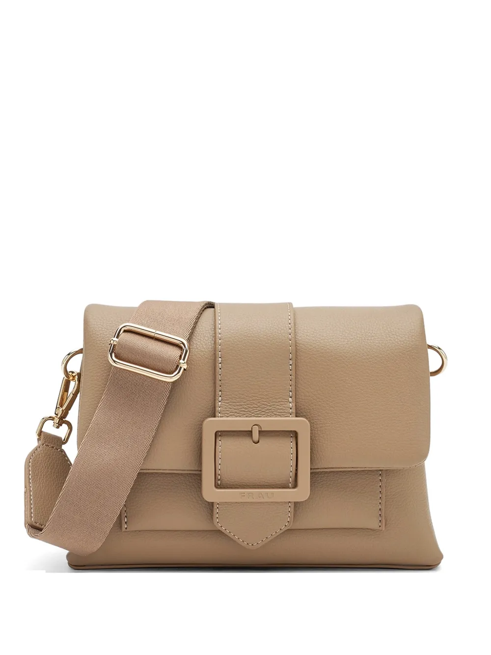 Frau Buckle Tote Bag In Neutral