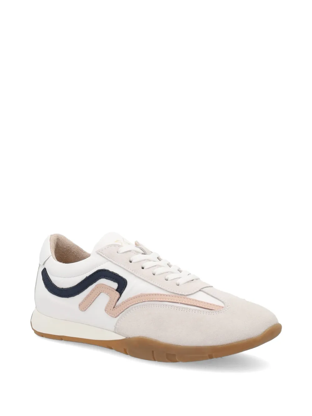 FRAU suede-panelled sneakers Wit