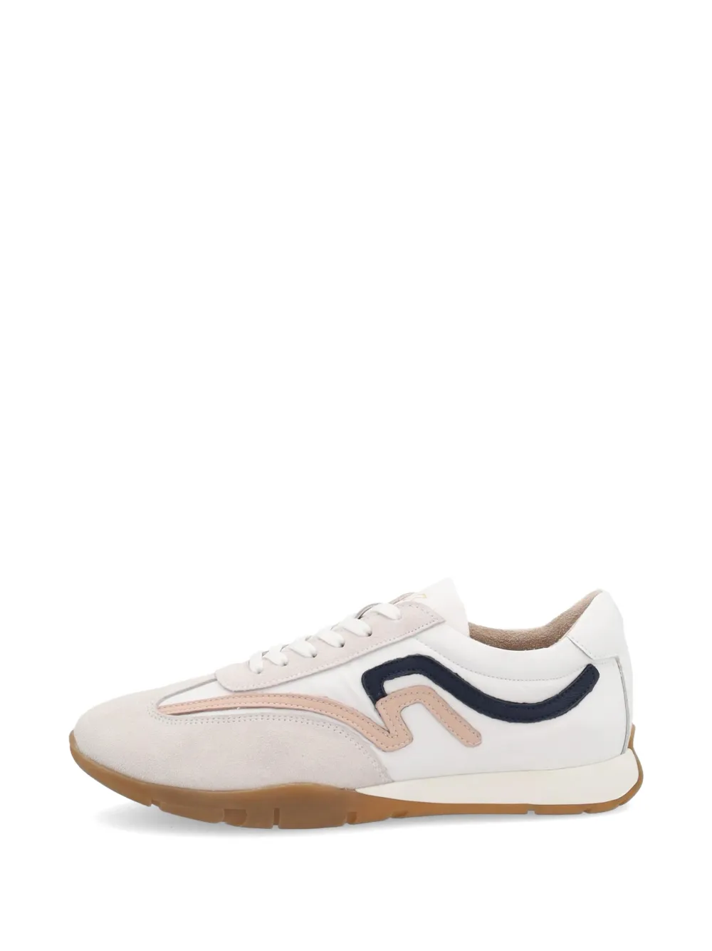 FRAU suede-panelled sneakers Wit