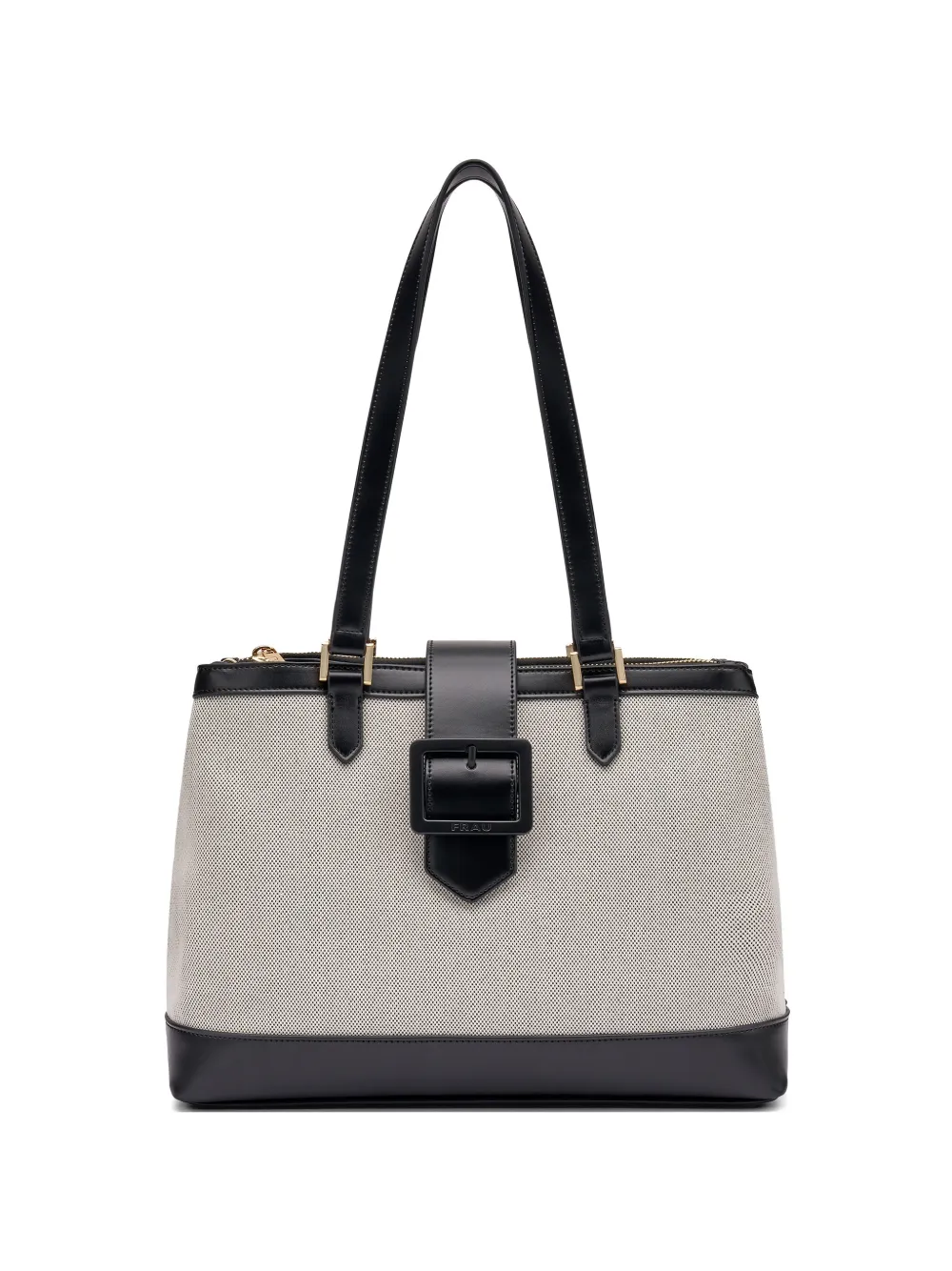 FRAU Borsa tote con fibbia - Nero