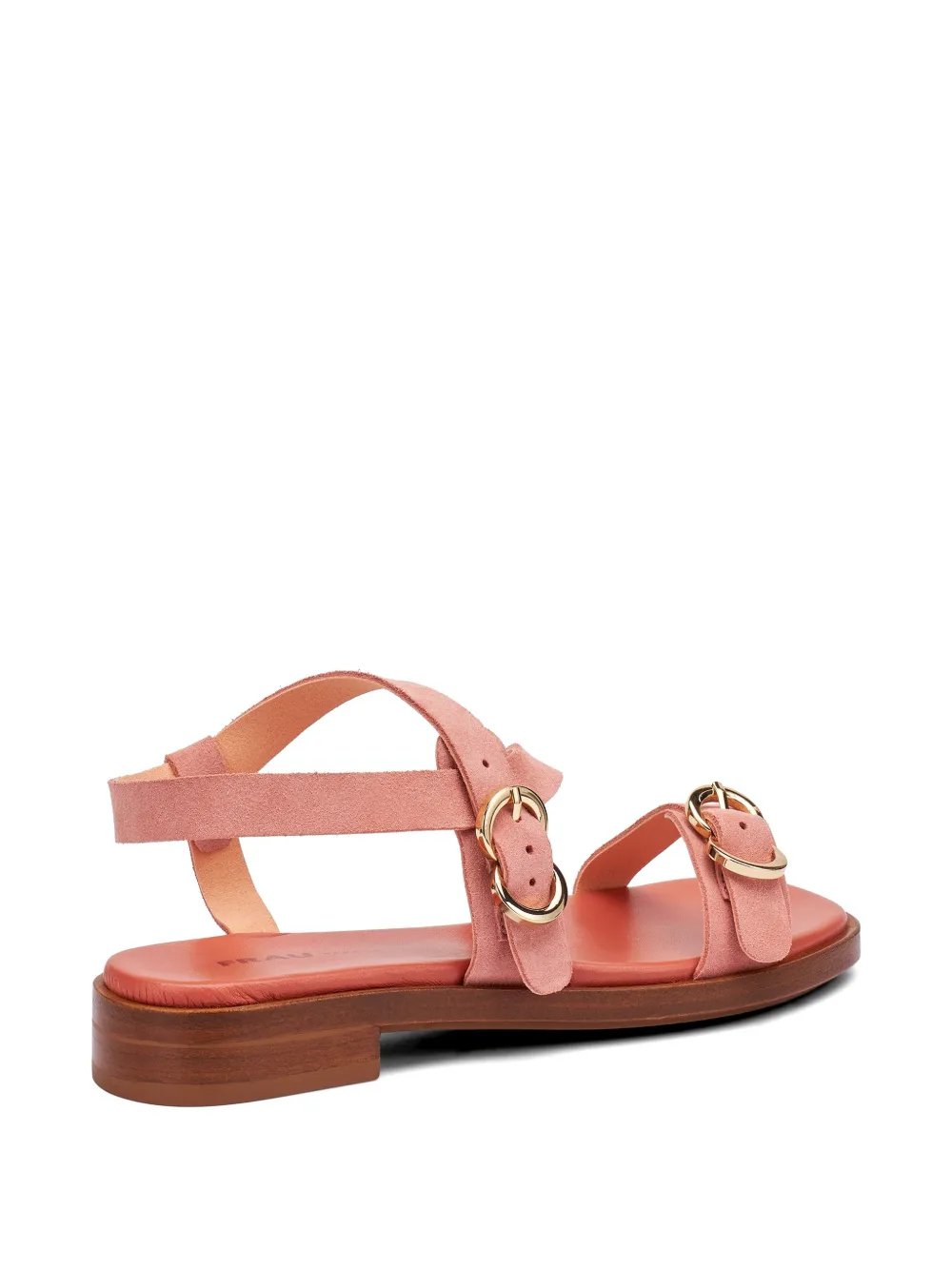 FRAU suede multi-strap sandals Roze