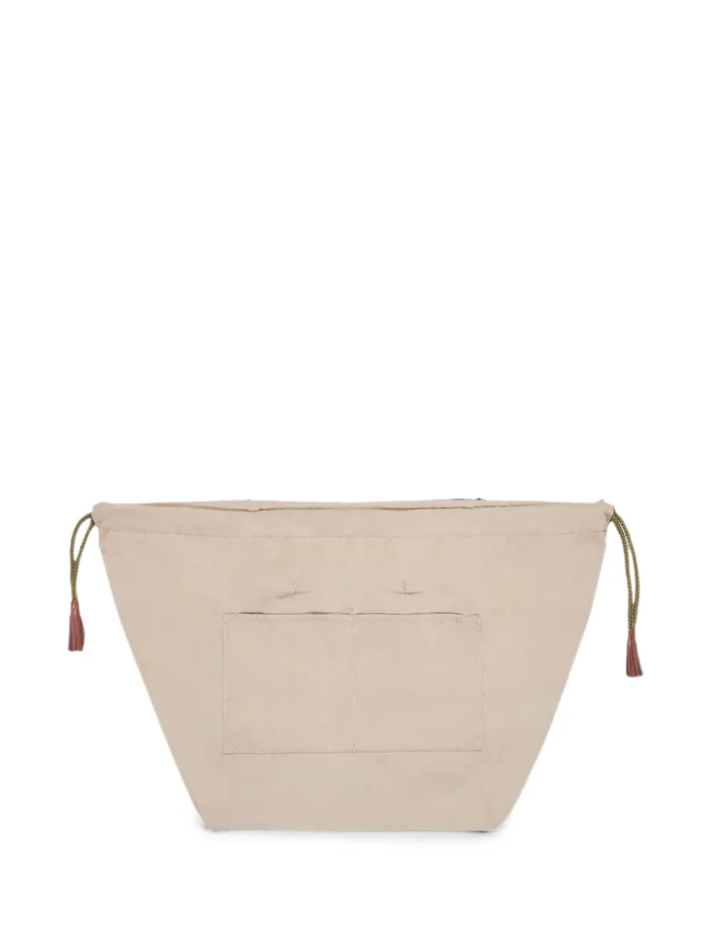 DRAGON DIFFUSION Clutch met trekkoord Beige