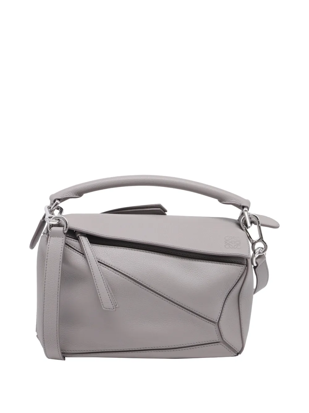 Loewe Pre-Owned Puzzle leather shoulder bag - Grigio