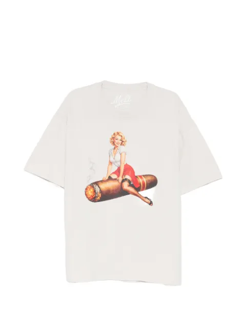 Melt graphic-print T-shirt