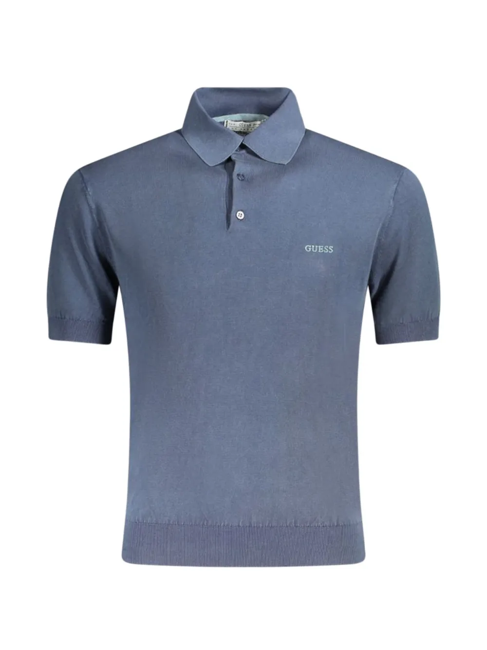 GUESS USA embroidered-logo polo shirt