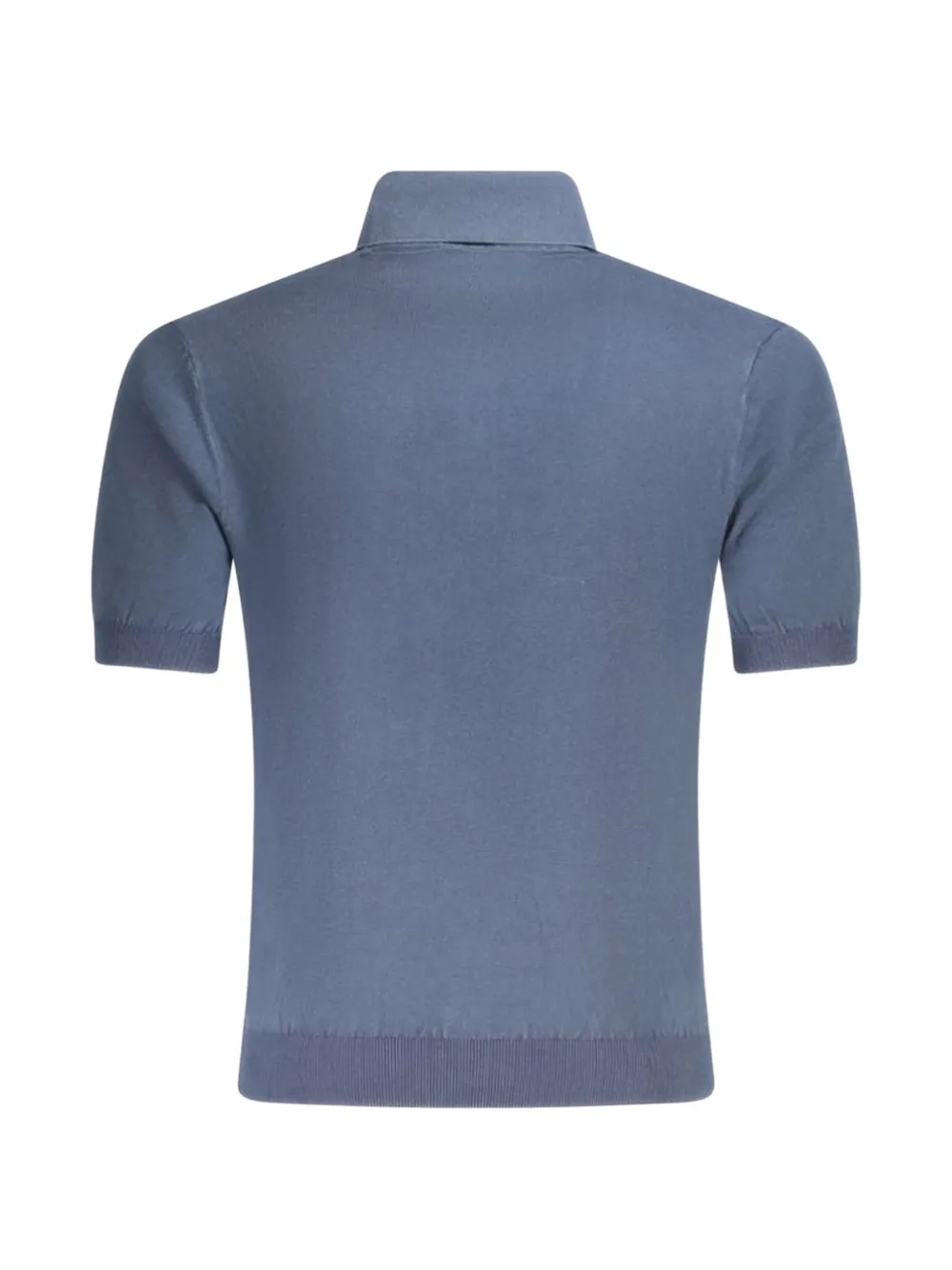 GUESS USA embroidered-logo polo shirt Blauw