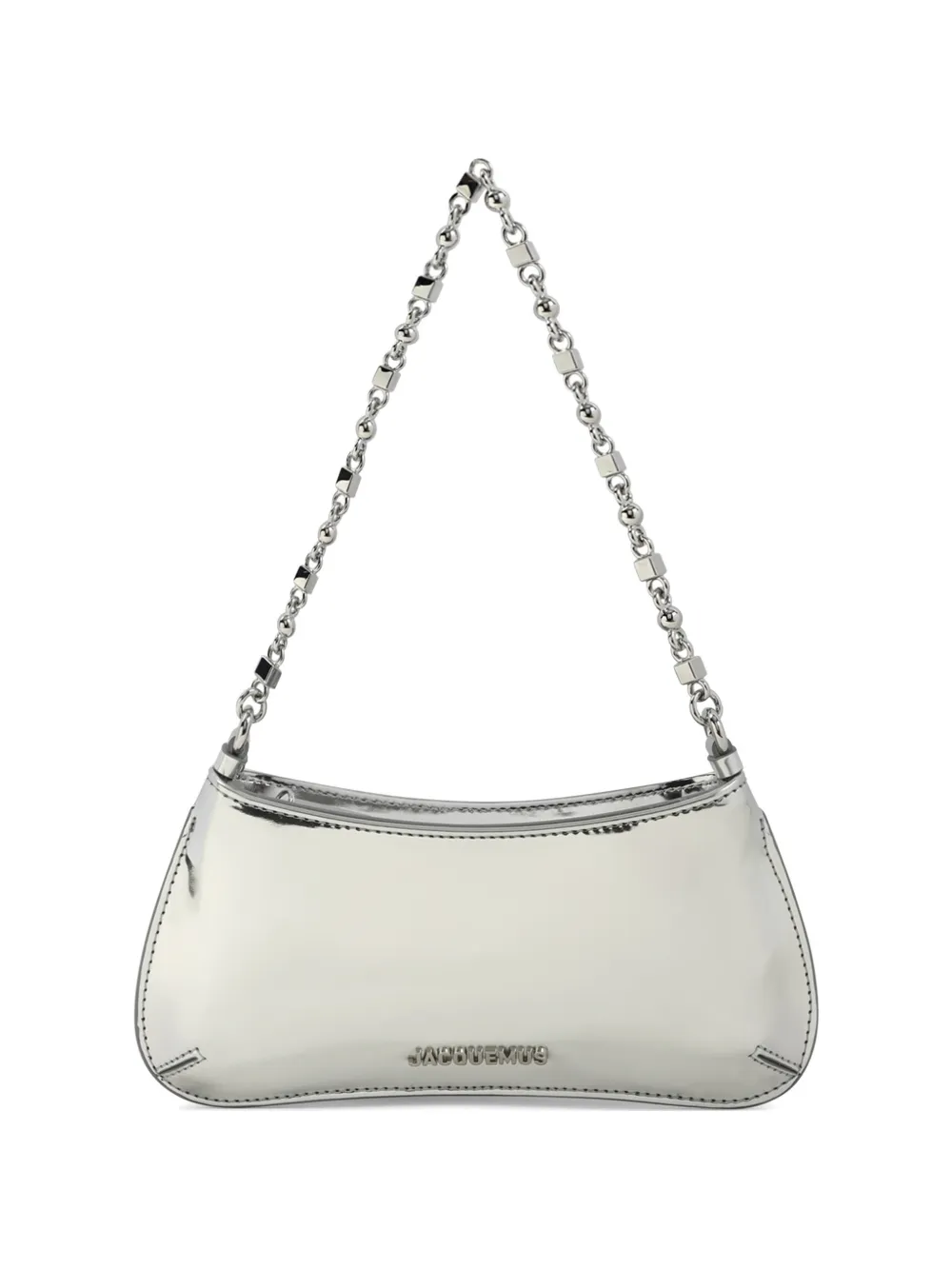 Jacquemus Bisou Chaine shoulder bag - Argento