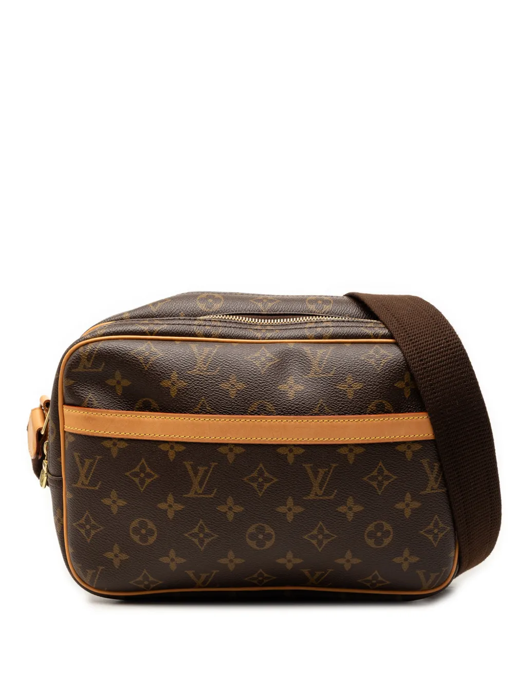 Louis Vuitton Pre-Owned 2002 Monogram Reporter PM crossbody bag - Marrone