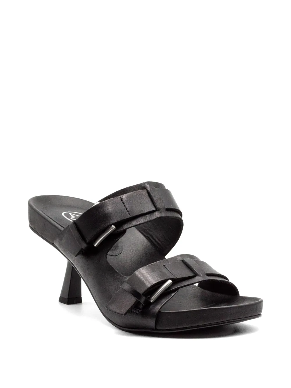 Ash Jakarta buckled leather sandals Zwart
