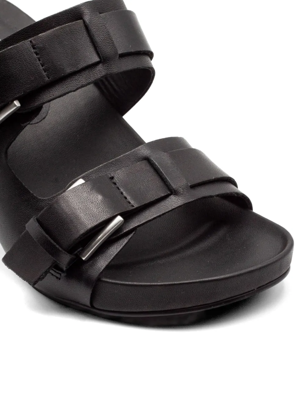 Ash Jakarta buckled leather sandals Zwart