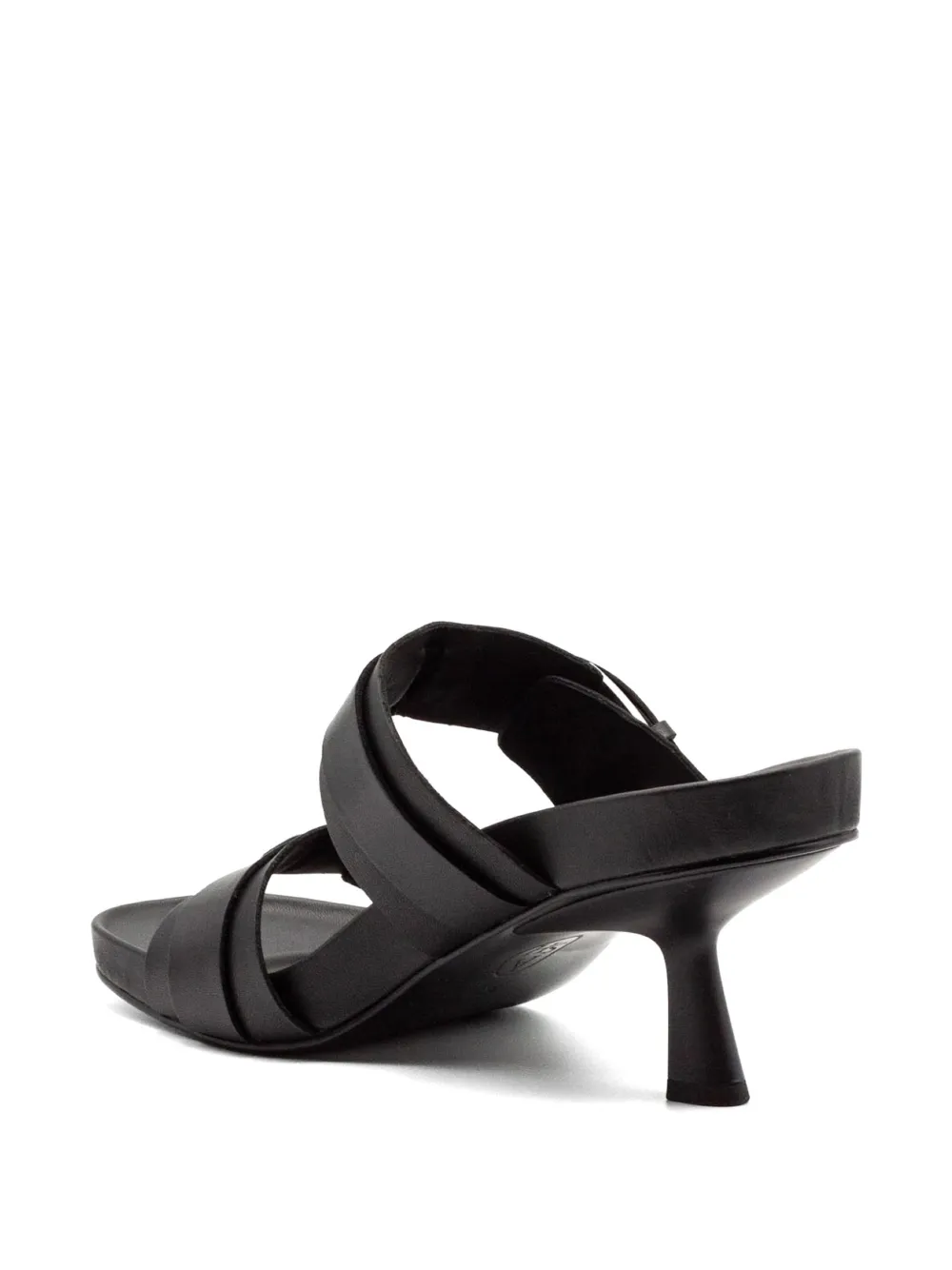 Ash Jakarta buckled leather sandals Zwart
