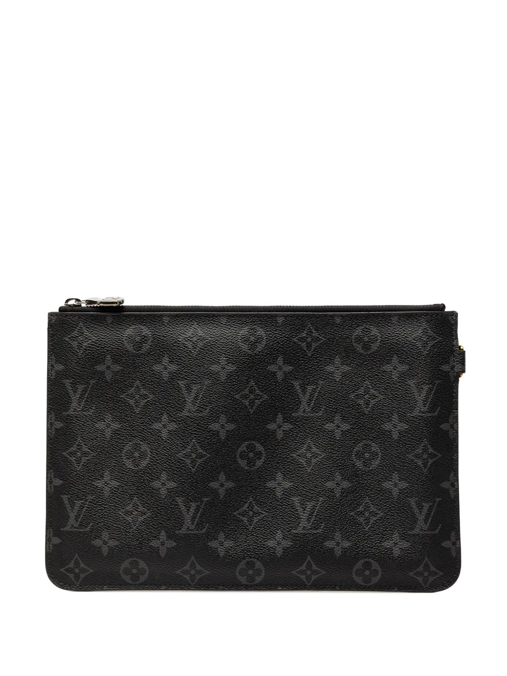 Louis Vuitton Pre-Owned 2017 Monogram Eclipse Cabas Pochette clutch bag - Nero