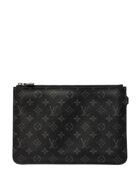 Louis Vuitton Pre-Owned 2017 Monogram Eclipse Cabas Pochette clutch bag
