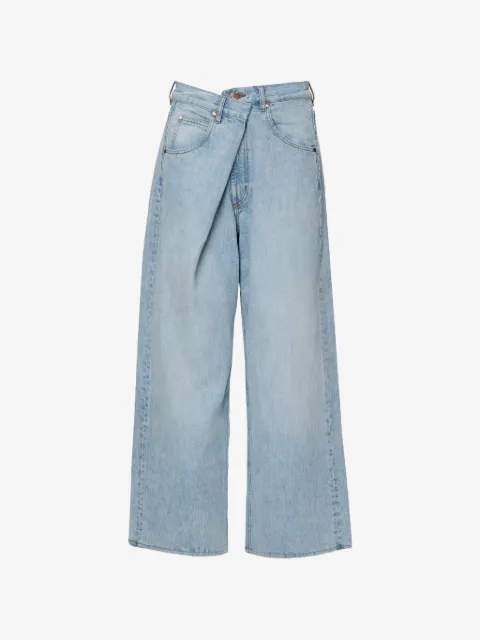 No44 Eve asymmetric-waistband jeans