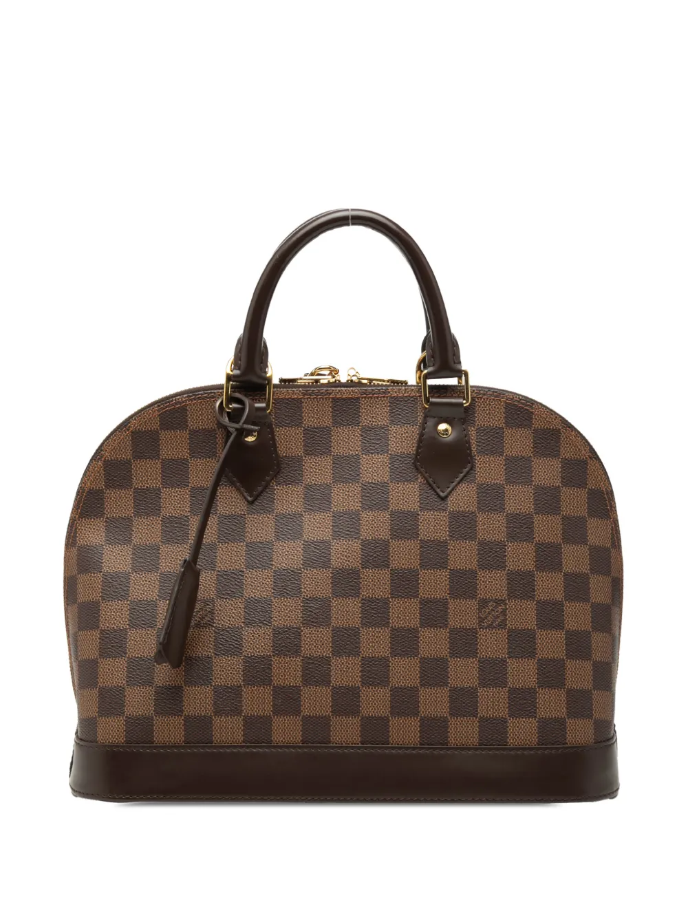 Louis Vuitton Pre-Owned 2015 Damier Ebene Alma PM handbag - Marrone