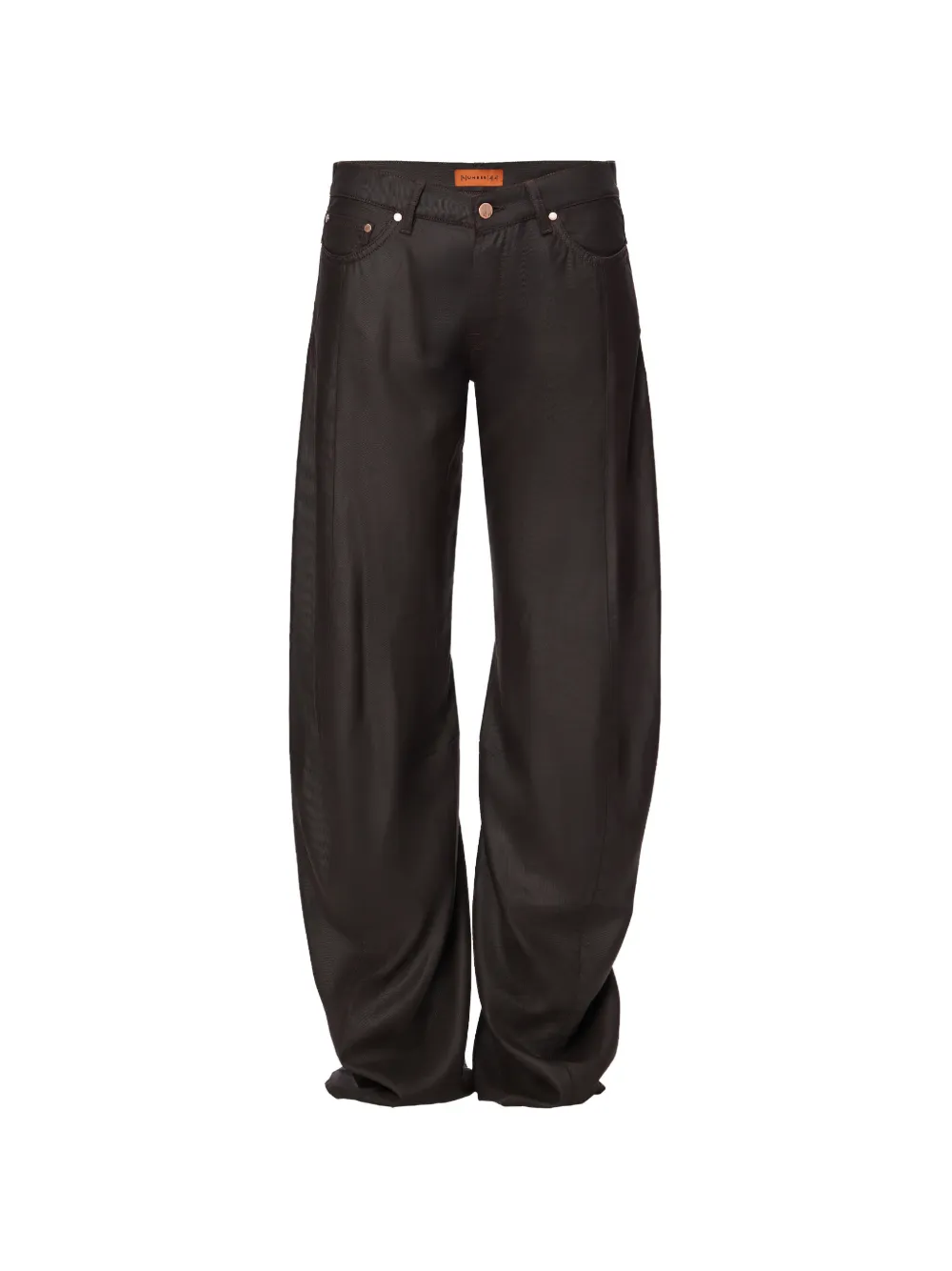 No44 Reyna pocket wide-leg jeans - Marrone