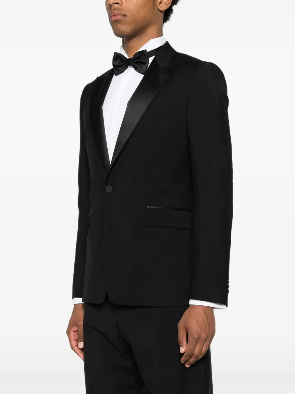 Paul Smith Blazer met satijnen revers Zwart