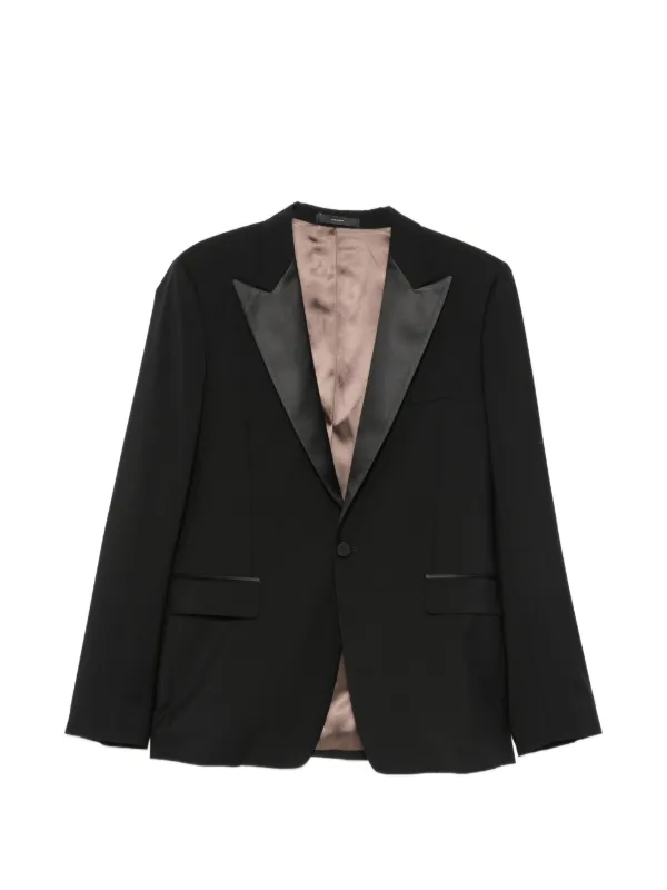Paul Smith ブラックジャケット Mサイズ Paul Smith サテンラペル ジャケット | ブラック | FARFETCH JP