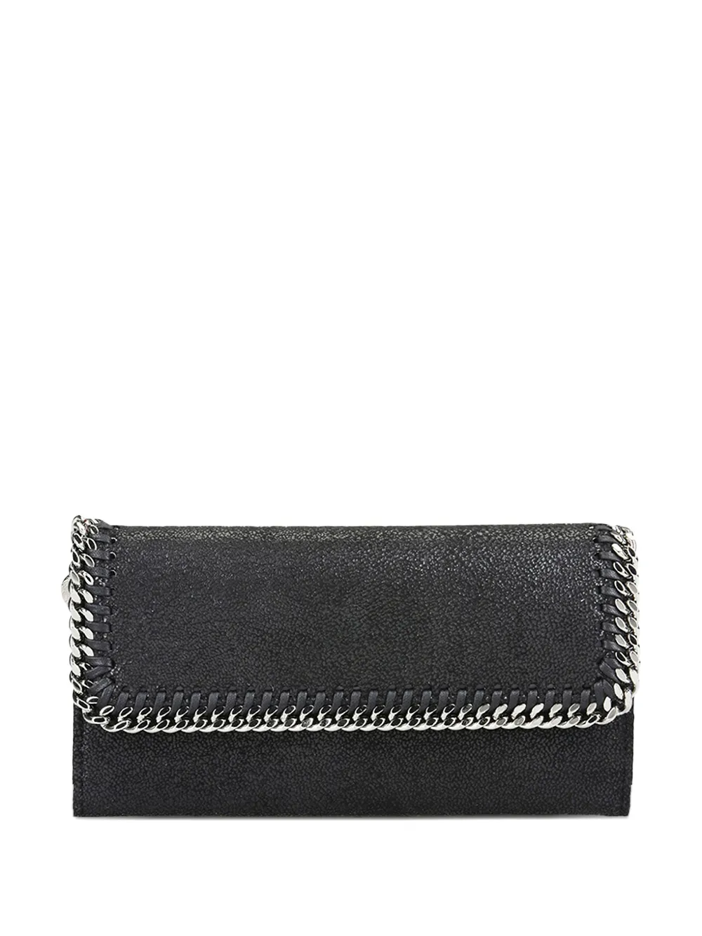 Stella McCartney chain-trim wallet - Nero