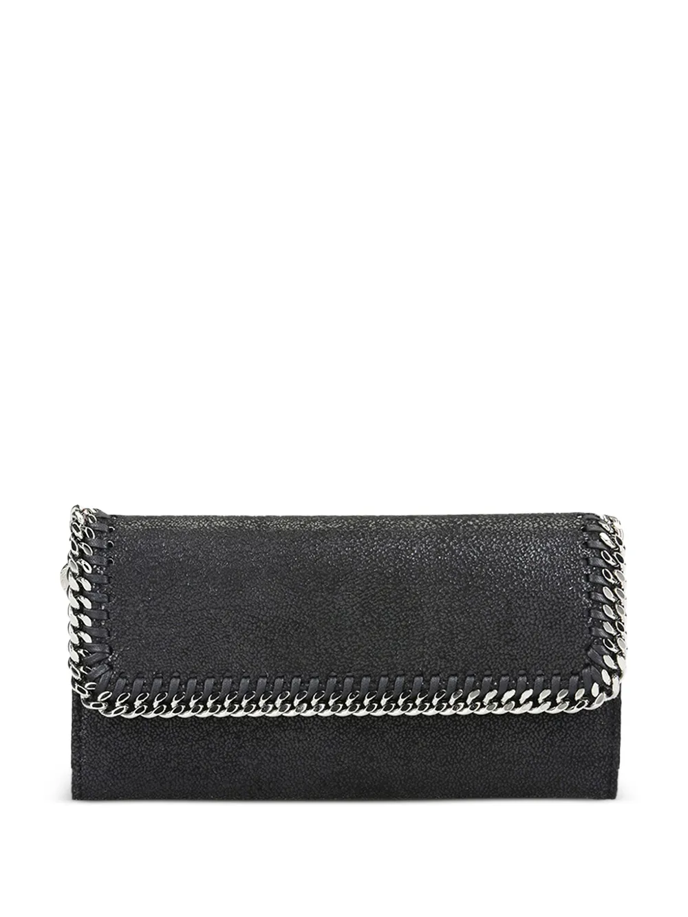 Stella McCartney chain-trim wallet - Nero