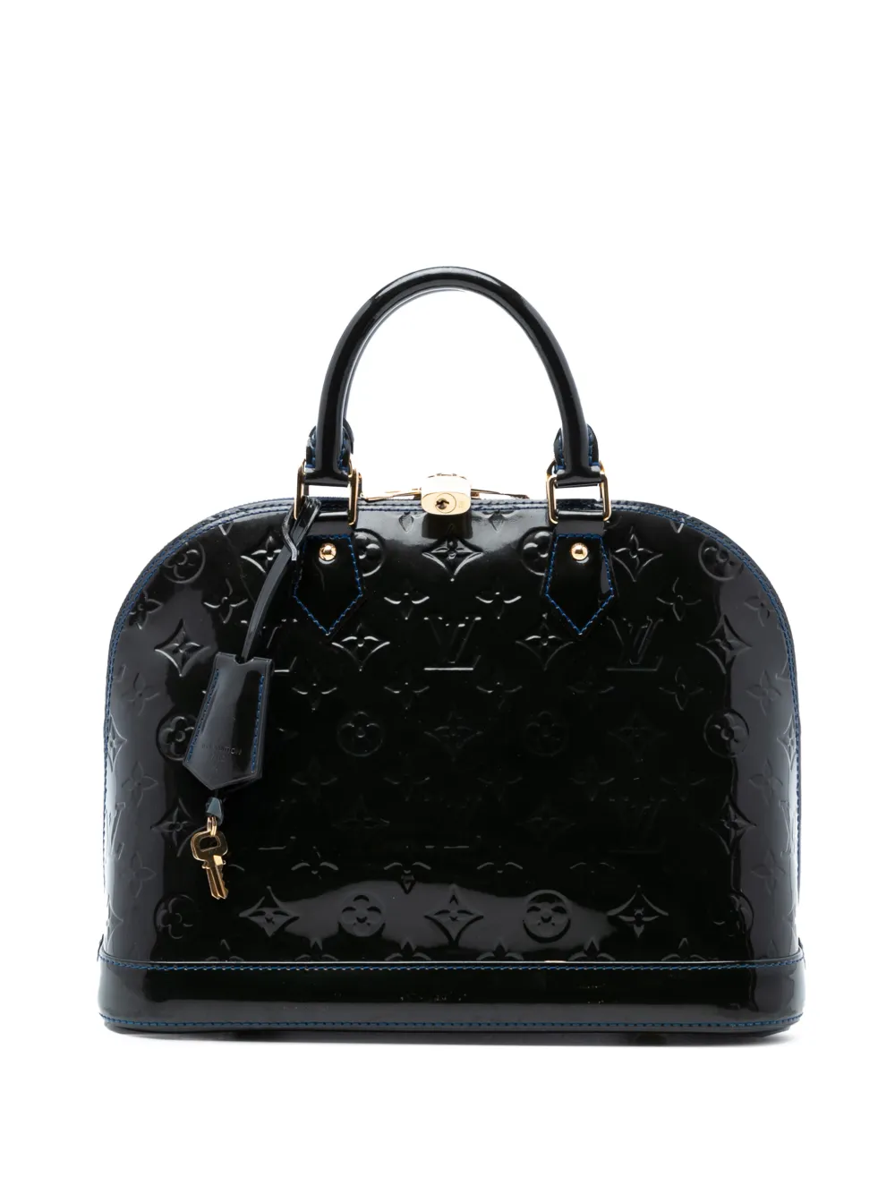 Louis Vuitton Pre-Owned 2013 Monogram Vernis Alma PM handbag - Blau