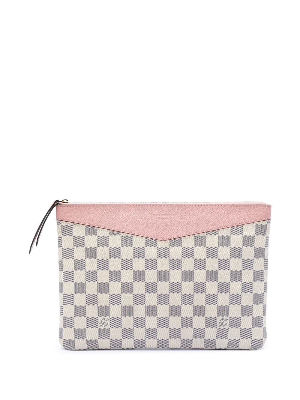 Louis Vuitton Pre-Owned 2019 Damier Azur Daily Pouch clutch bag - Bianco