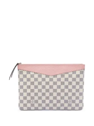 Louis Vuitton Pre-Owned 2019 ダミエ アズール デイリー ポーチ 