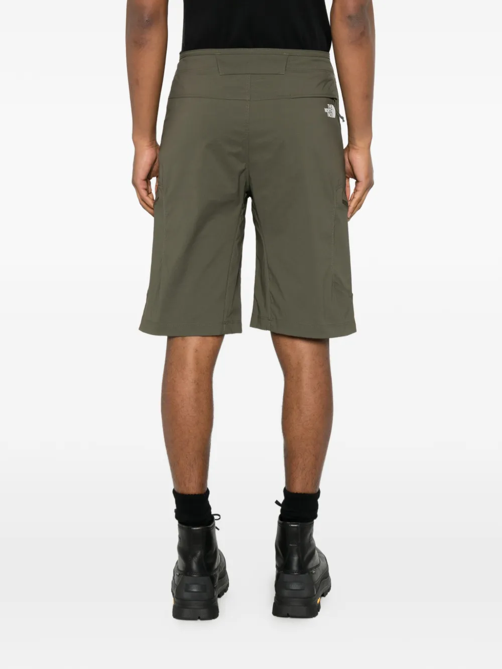 The North Face Shorts met ritszak en logoprint Groen