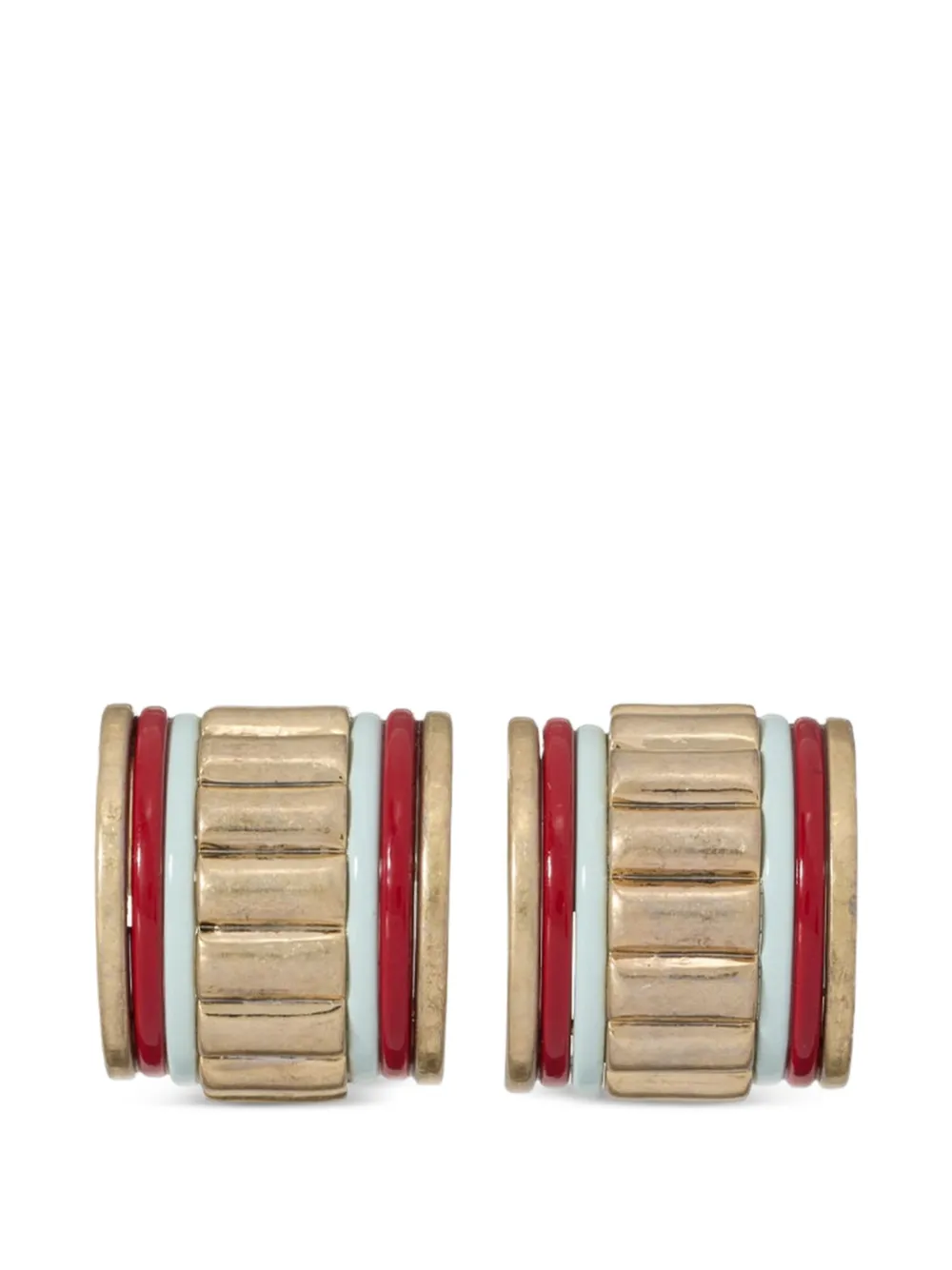 Roxanne Assoulin The Crimp Chubbies earrings - Oro