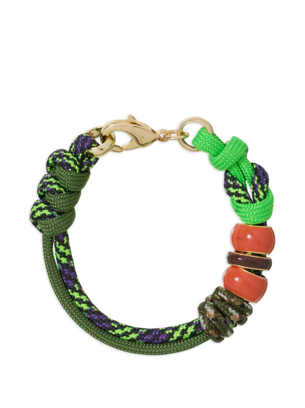 Roxanne Assoulin Bracciale Super Size Happy - Verde
