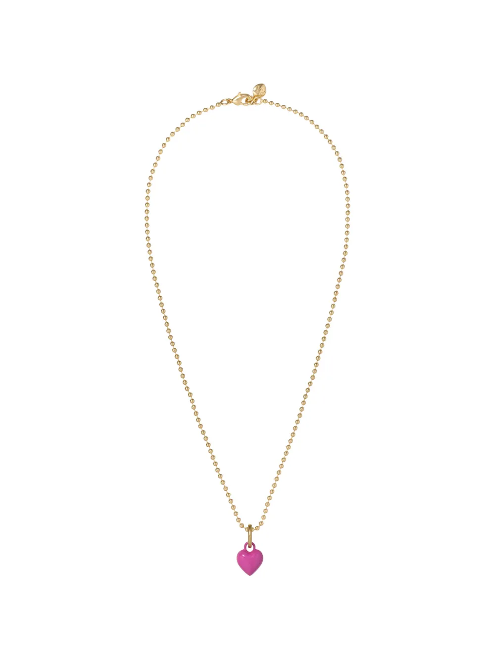 Roxanne Assoulin Itsy Bitsy puffy-heart necklace - Oro