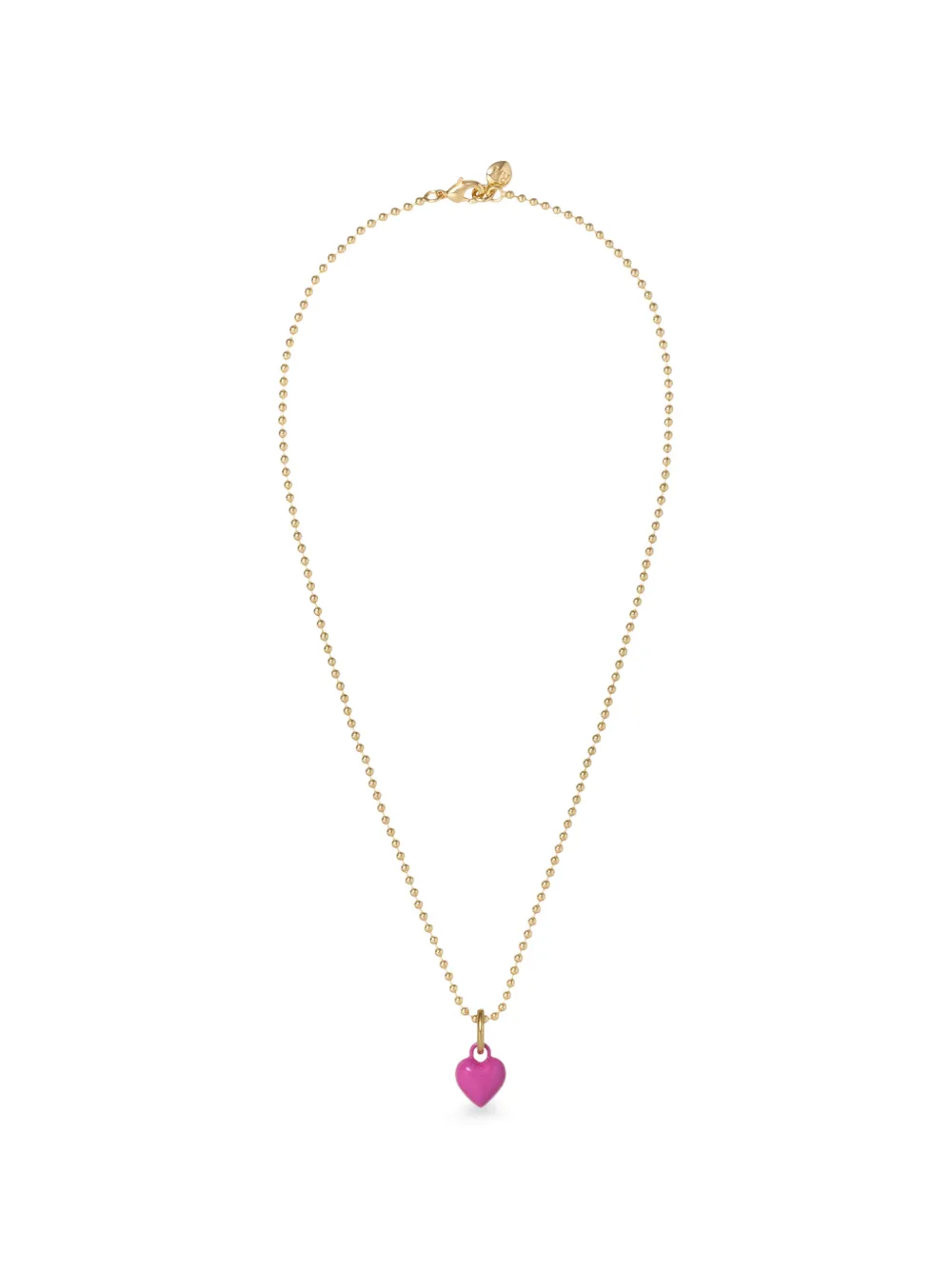 Roxanne Assoulin Itsy Bitsy puffy-heart necklace - Oro