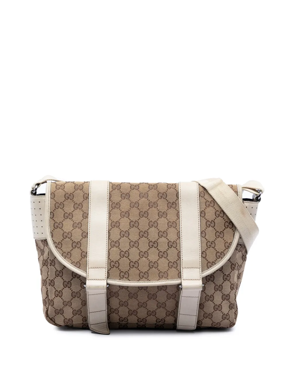 Gucci Pre-Owned 2016-2026 GG Canvas Messenger Bag crossbody bag - Neutrals