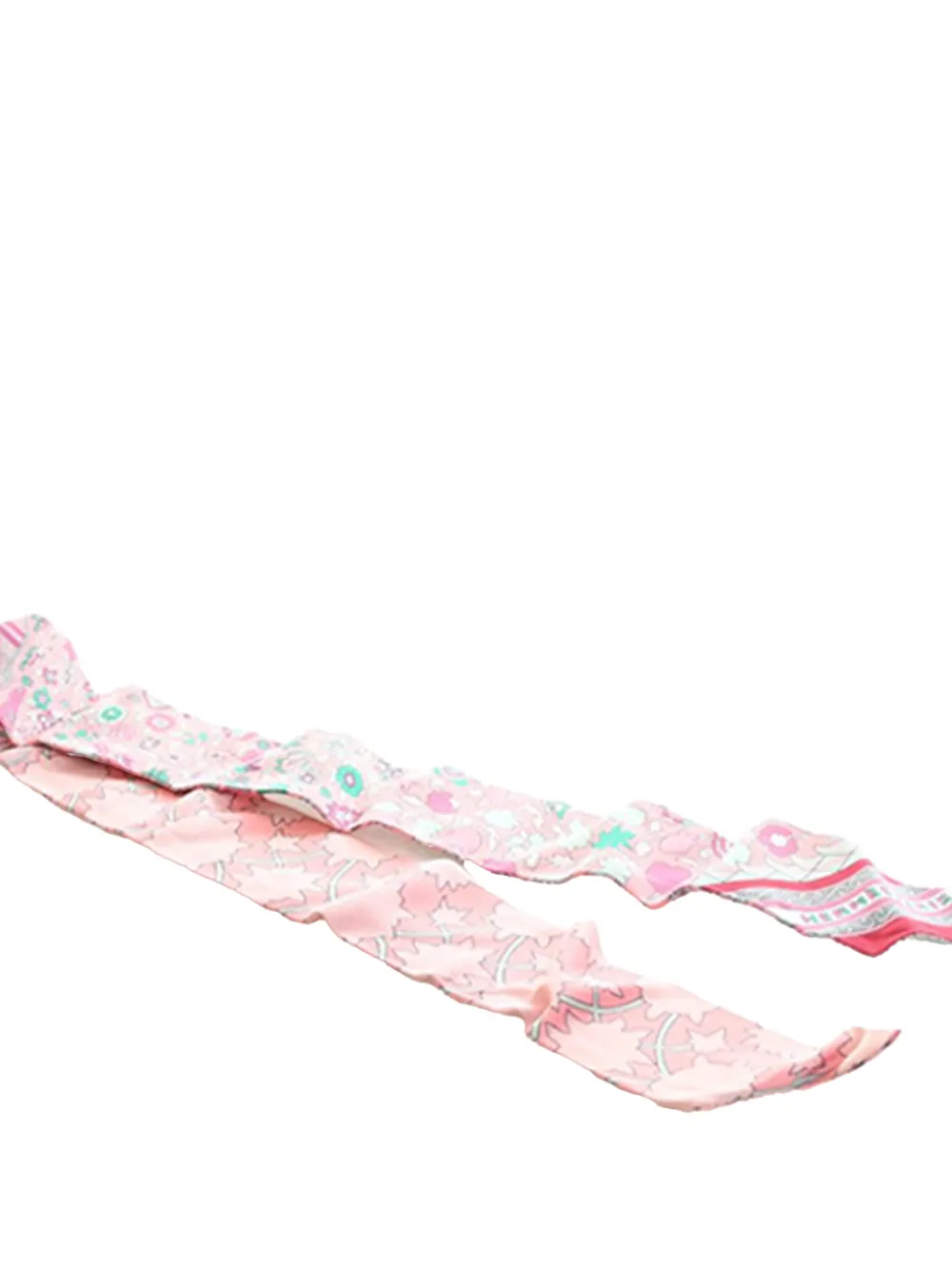 Hermès Pre-Owned 2015-2026 Tapis Persans Silk Twilly Scarf scarves - Rosa
