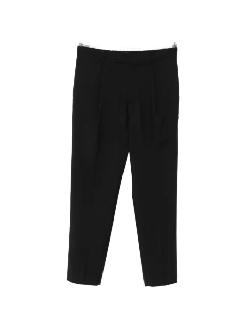 Low Brand Overseas pleated elasticated-waistband trousers
