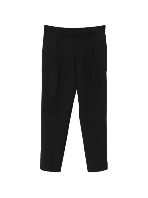 Low Brand Overseas pleated elasticated-waistband trousers