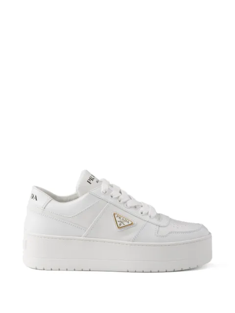 Prada Downtown Bold leather sneakers