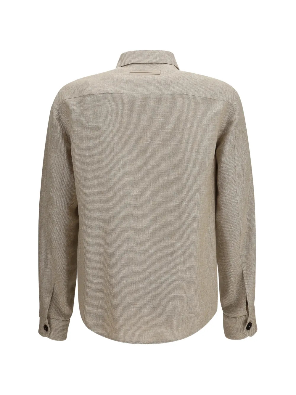 Zegna Overhemd met lange mouwen Beige