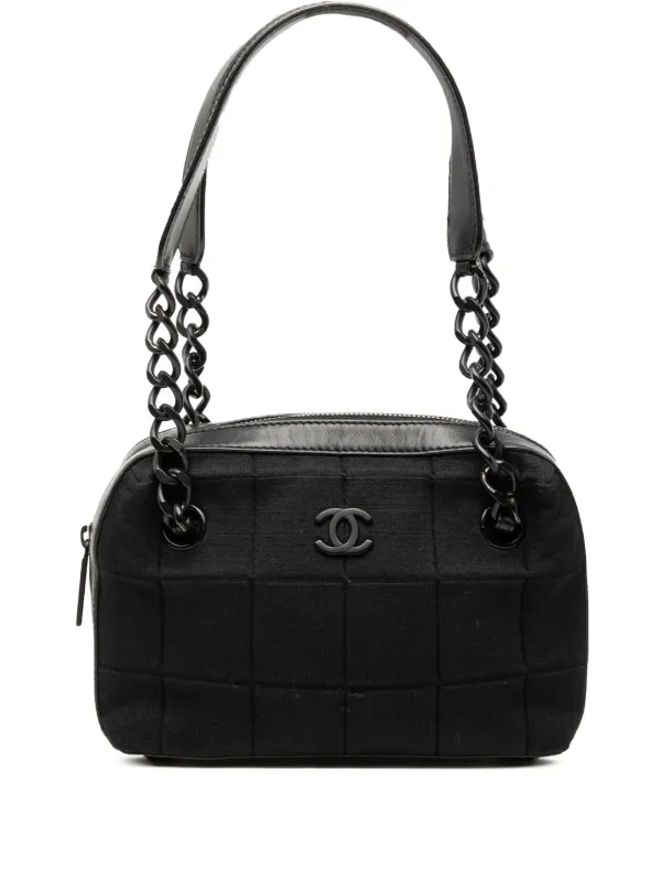CHANEL Pre-Owned 2002-2003 ココマーク チョコバー ジャージー