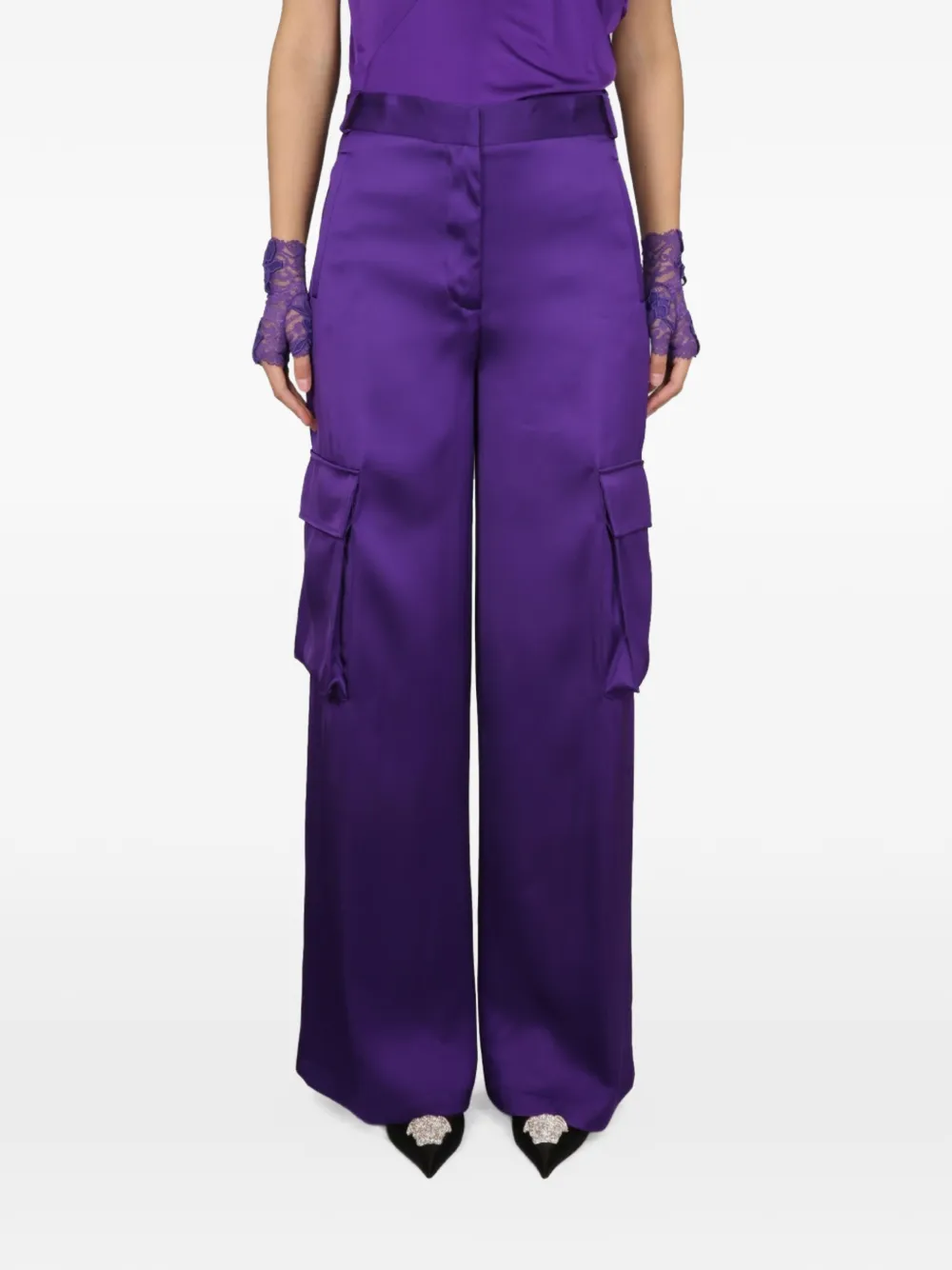 Versace Duchesse cargo trousers · 40