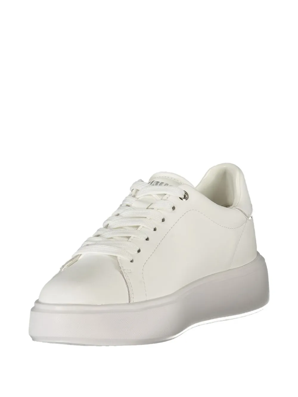 Blauer crystal-embellished platform sneakers Wit