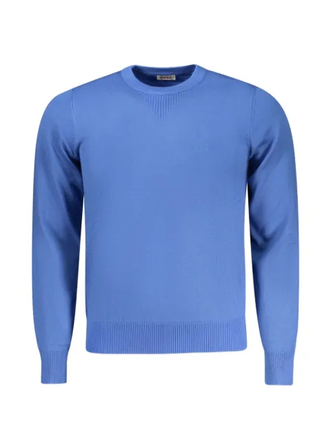 RIFLE logo-embroidered crew-neck sweater