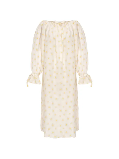 Sleeper Cha-Cha ruffled midi dress